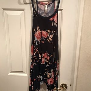 Floral tank dress